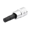 RS PRO 1/4 in Drive Hexagon Square Socket, Mirror Chrome Finish, 18.0mm Length 192-3770