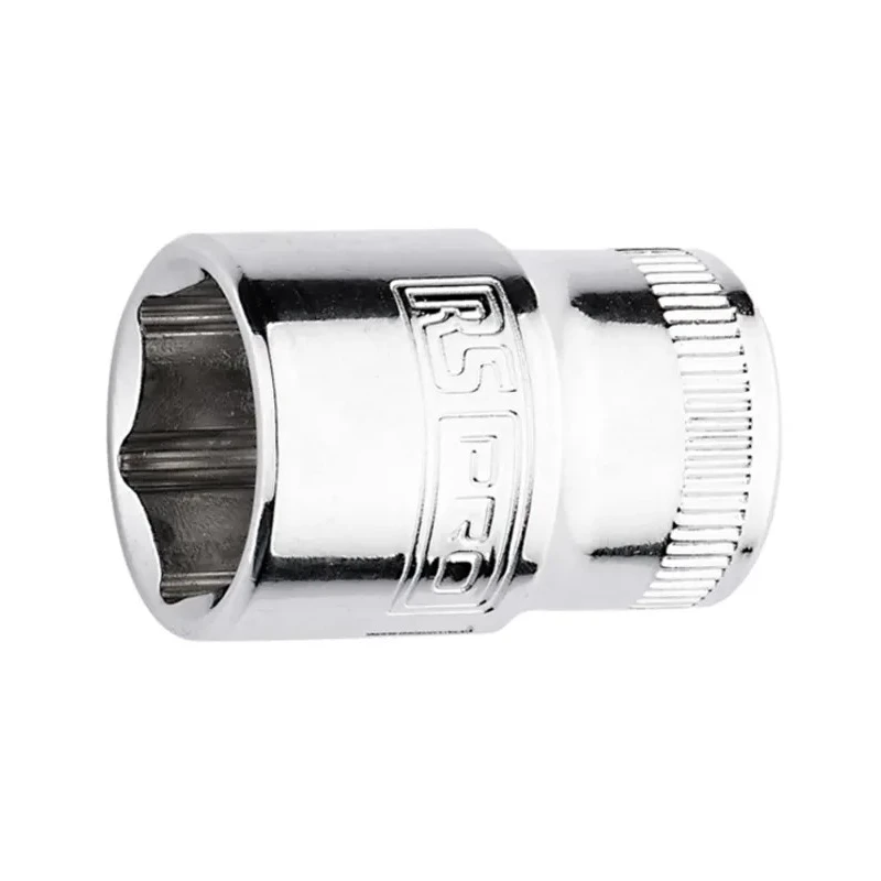RS PRO 1/4 in Drive 10 mm 6 Point Hex Chrome Vanadium Steel Socket 25mm Overall Length 192-3735