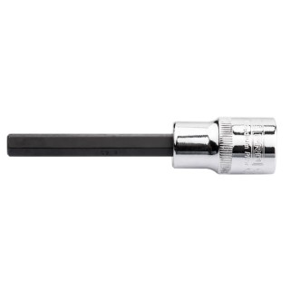 RS PRO 1/2 in Drive Bit Square Socket Chrome Vanadium Steel, 60.5mm Overall Length 192-3788