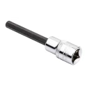 RS PRO 1/2 in Drive Bit Square Socket Chrome Vanadium Steel, 60.5mm Overall Length 192-3788