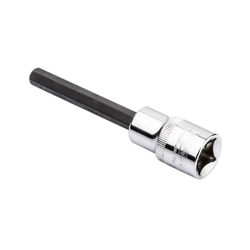 RS PRO 1/2 in Drive Bit Square Socket Chrome Vanadium Steel, 60.5mm Overall Length 192-3788