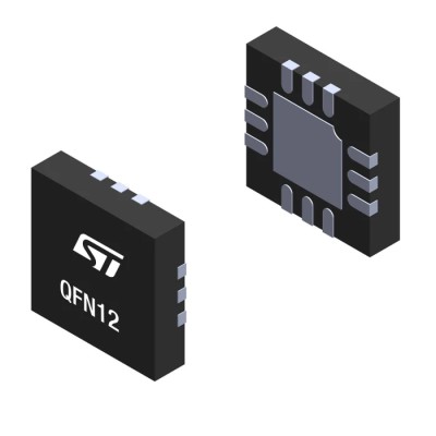 STMicroelectronics 1-Element Uni-Directional TVS Diode, 12-Pin QFN TCPP01-M12