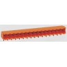 Weidmüller OMNIMATE SL Series Pluggable Terminal Block 5-Contact 5.08 mm Pitch 1 Row 400V 18A 1155610000