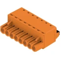 Weidmüller BL 5.08 Series Pluggable Terminal Block 8-Contact 5.08 mm Pitch 1 Row 300V 10A 1013750000