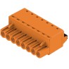 Weidmüller BL 5.08 Series Pluggable Terminal Block 8-Contact 5.08 mm Pitch 1 Row 300V 10A 1013750000