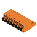 Weidmüller BL 5.08 Series Pluggable Terminal Block 8-Contact 5.08 mm Pitch 1 Row 300V 10A 1013750000
