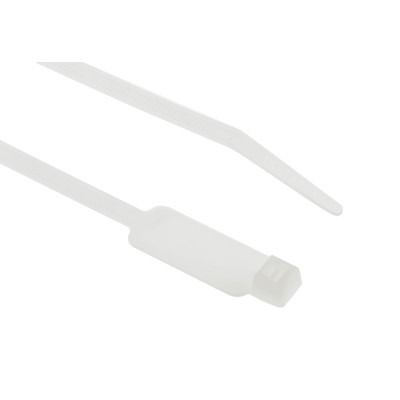 HellermannTyton Cable Tie Non-Releasable Natural Polyamide 66 203 mm Length x 4.6 mm Width 225N 111-85019 IT50R-PA66-NA