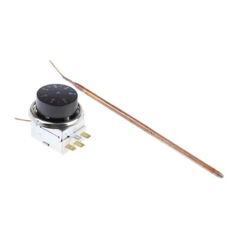 Altecnic Capillary Thermostat, 34.5 °C Max Operating Temperature, Automatic Reset, SPDT Contact, 16 A, Panel Mount 733-4732