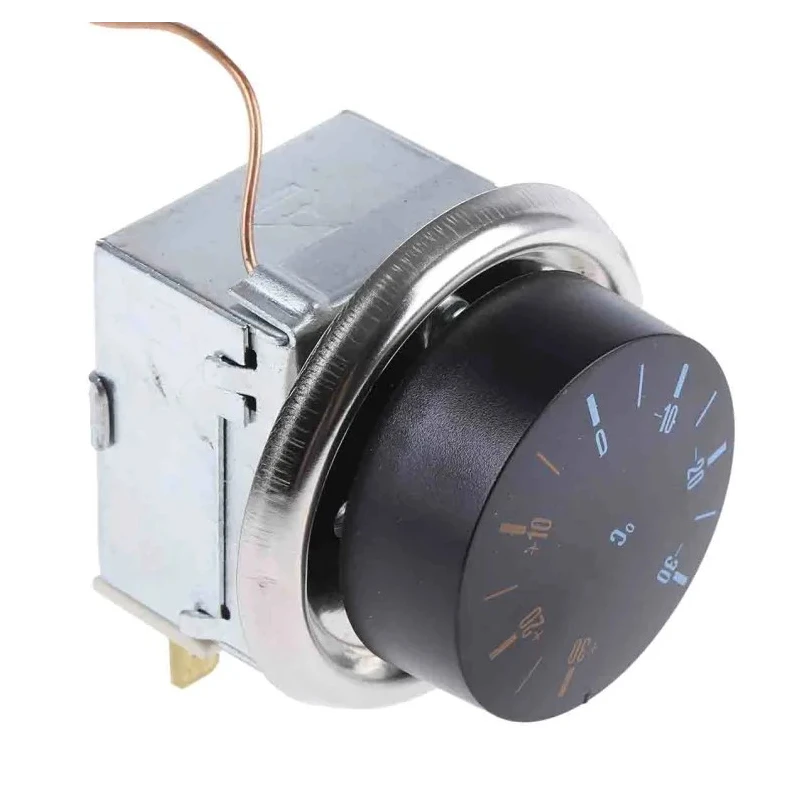 Altecnic Capillary Thermostat, 34.5 °C Max Operating Temperature, Automatic Reset, SPDT Contact, 16 A, Panel Mount 733-4732