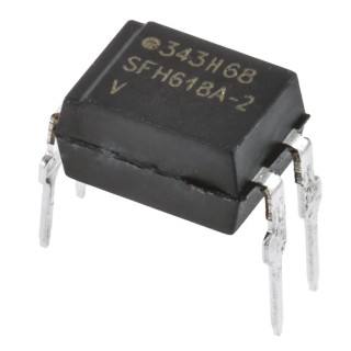 Vishay DC Input Optocoupler Through Hole 4-Pin PDIP SFH618A-2