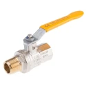RS PRO Brass Full Port Ball Valve 1/4 to 4 in Inlet Port Size Polyvinyl Chloride Coated Steel Handle 170°C Max 733-5261