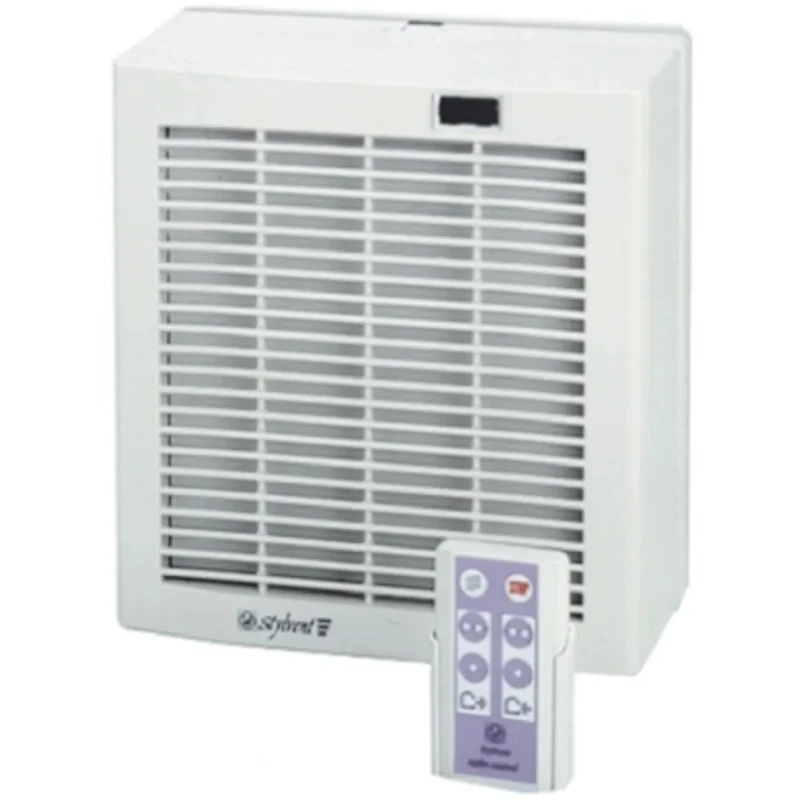 Soler&Palau HV Rectangular Wall Mount Window Extractor Fan 230V AC 68W 1100 m³/h 46 dBA Duct Size 300 mm HV-300 RC
