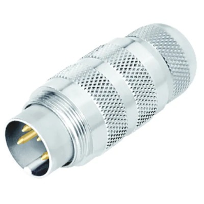 binder Industrial Circular Connector 5 Contacts Cable Mount, Socket Male, IP67, 6A, 250V, Metal Housing 99-5113-40-05