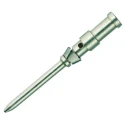 binder Male Crimp Circular Connector Contact Wire Size 22AWG, 26AWG Silver Plated Brass 25mm 16A Series 692 61-0891-139