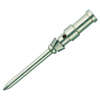 binder Male Crimp Circular Connector Contact Wire Size 22AWG, 26AWG Silver Plated Brass 25mm 16A Series 692 61-0891-139