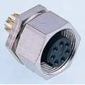 binder Circular Connector 8 Contacts Panel Mount M9 Socket Female IP40 711 Series 09-0482-00-08