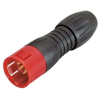binder Circular Connector Miniature Socket Male 8 Contacts Cable Mount IP67 125V 2A 720 Series 99-9125-50-08