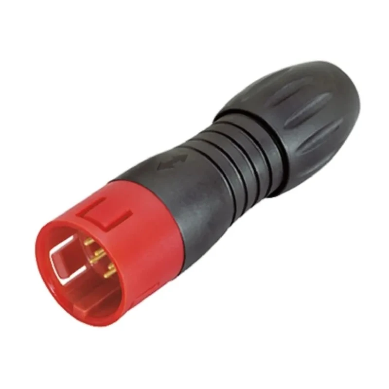 binder Circular Connector Miniature Socket Male 8 Contacts Cable Mount IP67 125V 2A 720 Series 99-9125-50-08