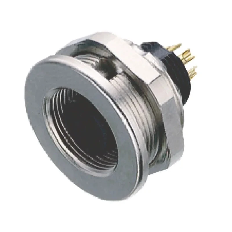 binder Industrial Circular Connector, 8 Contacts, Panel Mount, M9 Socket Female, IP67, Metal Housing, 125V 09-0428-00-08