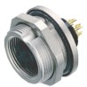 binder Circular Connector 3 Contacts Panel Mount M9 Connector Socket Female IP67 712 Series 09-0408-80-03