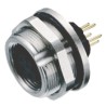 binder Circular Connector 7 Contacts Panel Mount M9 Socket Female IP67 712 Series 09-0424-90-07