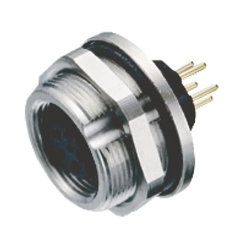 binder Circular Connector, 4 Contacts, Panel Mount, M9 Connector, Socket, Female, IP67, 712 Series 09-0412-90-04