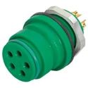 binder Circular Connector, 3 Contacts, Panel Mount, Miniature Socket, Female, IP67, 720 Series 99-9108-70-03