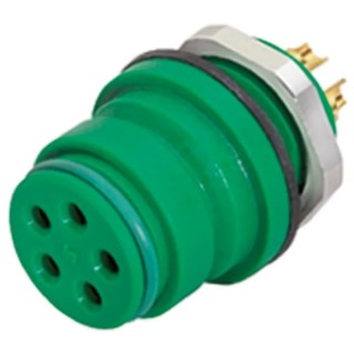 binder Circular Connector, 3 Contacts, Panel Mount, Miniature Socket, Female, IP67, 720 Series 99-9108-70-03