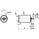 Portescap Low Inertia Type Servo Motor DC Motor 12V dc 2.3W 10800rpm 2.4mNm Torque 1.5mm Shaft Diameter 16N28-207E.201