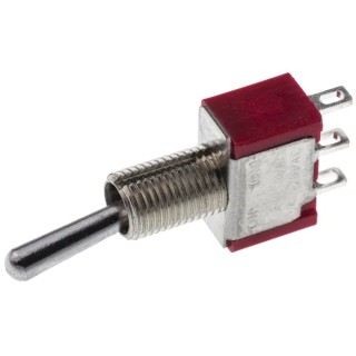 RS PRO Toggle Switch Panel Mount On-On SPDT Solder Terminal 28 V dc 112 V ac 734-7126