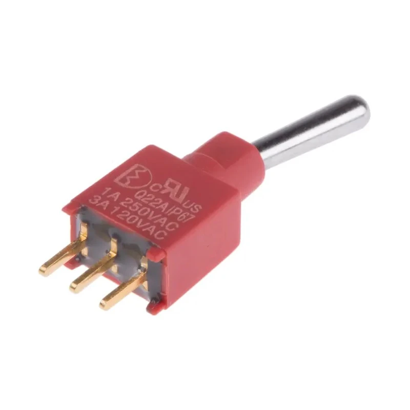RS PRO Toggle Switch PCB Mount On-On SPDT Solder Terminal 15 V dc 240 V ac 7347160P