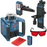 Bosch Rotary Laser Level GRL300HV 635 nm Red Laser, Indoor & Outdoor, IP54, 150/300/600 RPM GRL300HV