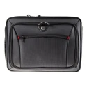 Wenger Insight 16in Briefcase Laptop Case Black Nylon Protective Organizer 600646