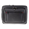 Wenger Insight 16in Briefcase Laptop Case Black Nylon Protective Organizer 600646