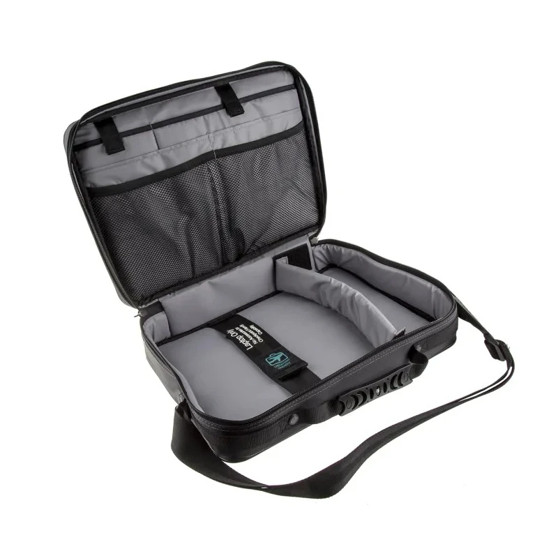 Wenger Insight 16in Briefcase Laptop Case Black Nylon Protective Organizer 600646
