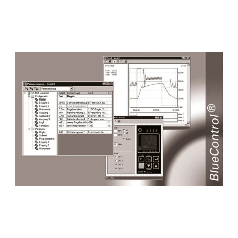 P.M.A Temperature Control Software for KS90, KS50, KS40 Series Compatible with Windows 2000, 98, 95, XP, NT 9407-999-11011