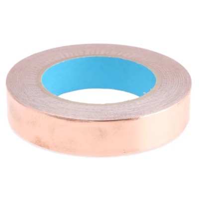 Wurth Elektronik Conductive Metallic Tape 25mm x 33m, Acrylate Adhesive, 155°C Max 3003325A