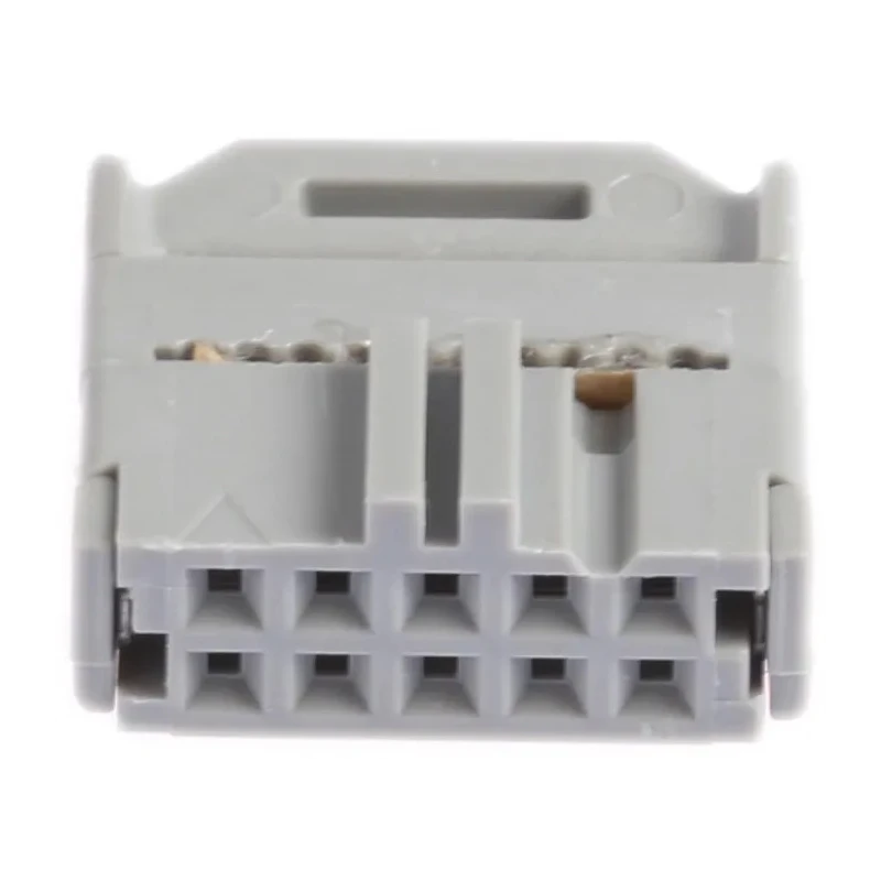 3M 10-Way IDC Connector Female for Cable, 2 Row, 500V AC, 1A Current, Right Angle Mount 3473-6610