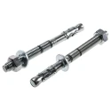 RawlPlug Carbon Steel Zinc Plated Bolt Anchor 12 mm Diameter x 135 mm Length R-XPT-12135/40