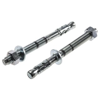 RawlPlug Carbon Steel Zinc Plated Bolt Anchor 12 mm Diameter x 135 mm Length R-XPT-12135/40