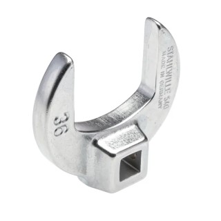 STAHLWILLE Spanner Head Crow-foot Wrench 36 mm Chrome Finish 3/8 in Insert 02200036