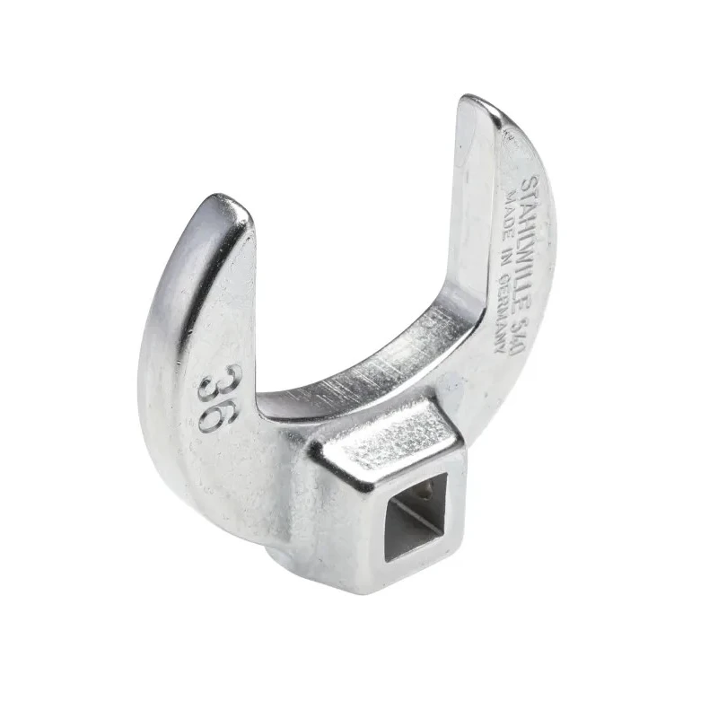 STAHLWILLE Spanner Head Crow-foot Wrench 36 mm Chrome Finish 3/8 in Insert 02200036
