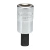STAHLWILLE 1/2 in Drive Bit Square Socket Chrome Alloy Steel 20.0mm Overall Length 03050012