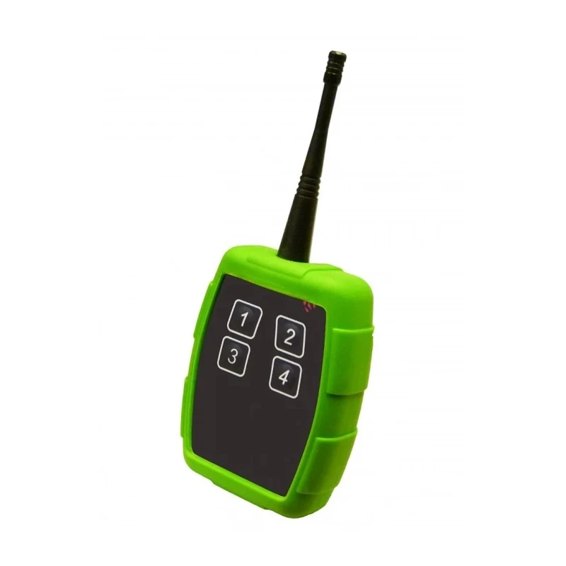RF Solutions Transmitter 868 MHz 10 km Range IP68 Weatherproof Remote Control System TRAP-8T4