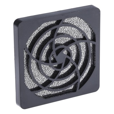 RS PRO Polyurethane Fan Mounted Filter, ABS Plastic Frame, 92 mm, Thickness 7.1 mm, 95.8 mm Length and Width 737-4068