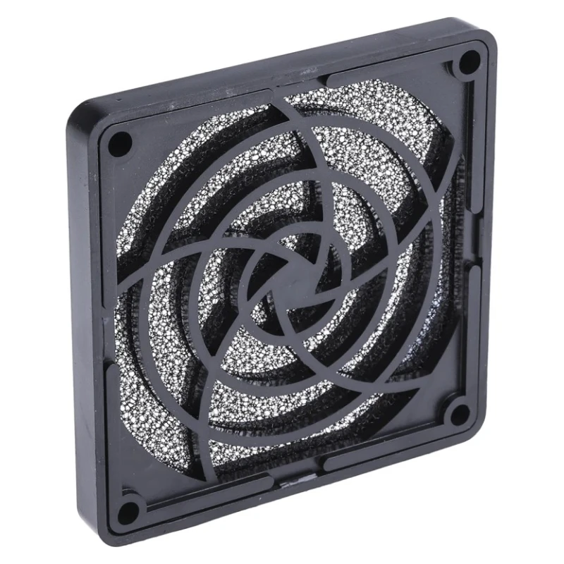RS PRO Polyurethane Fan Mounted Filter, ABS Plastic Frame, 92 mm, Thickness 7.1 mm, 95.8 mm Length and Width 737-4068