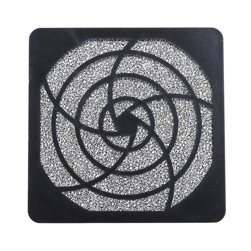RS PRO Polyurethane Fan Mounted Filter, ABS Plastic Frame, 92 mm, Thickness 7.1 mm, 95.8 mm Length and Width 737-4068