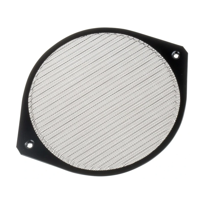 RS PRO Stainless Steel Aluminium Black Anodised Frame Fan Filter for 172 mm Fans 737-4112