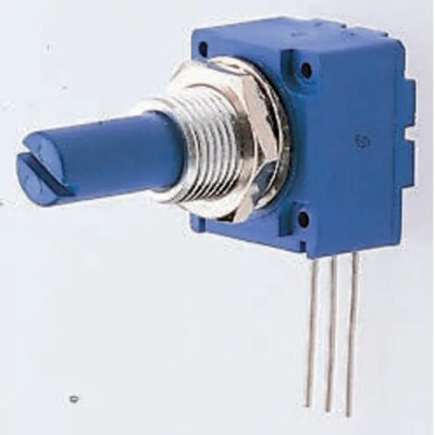 Bourns Rotary Potentiometer 1 Turn 1 Gang Panel Mount 0.5W Power Rating Linear Taper Conductive Plastic 91A1A-B24-B15L