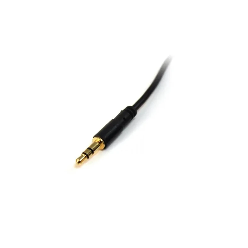 StarTech.com Male 3.5 mm Stereo Jack to Male 3.5 mm Stereo Jack Auxiliary Cable Black 1.8 m MU6MMS